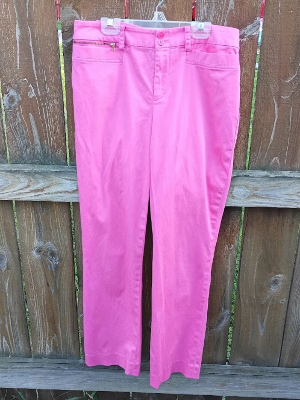 Ralph Lauren Pink Casual Pants Sz. 8P - Picture 1 of 3
